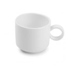 Verso White Tasse Moka  9cl empilable